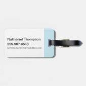 Pinky en Brain | Laboratoriumwetenschap Bagagelabel (Achterkant horizontaal)