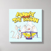 Pinky en Brain | Laboratoriumwetenschap Canvas Afdruk (Voorkant)