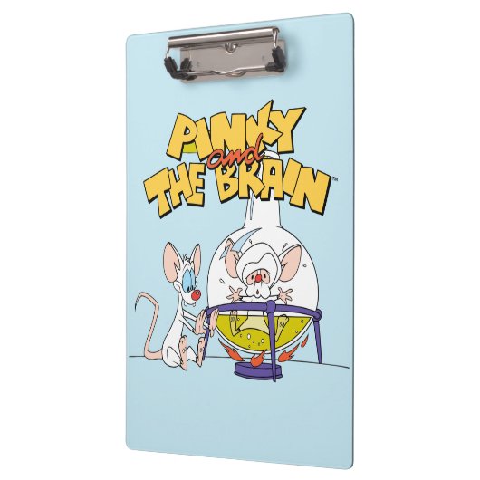 Pinky en Brain | Laboratoriumwetenschap Klembord (Links)