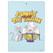 Pinky en Brain | Laboratoriumwetenschap Klembord (Achterkant)