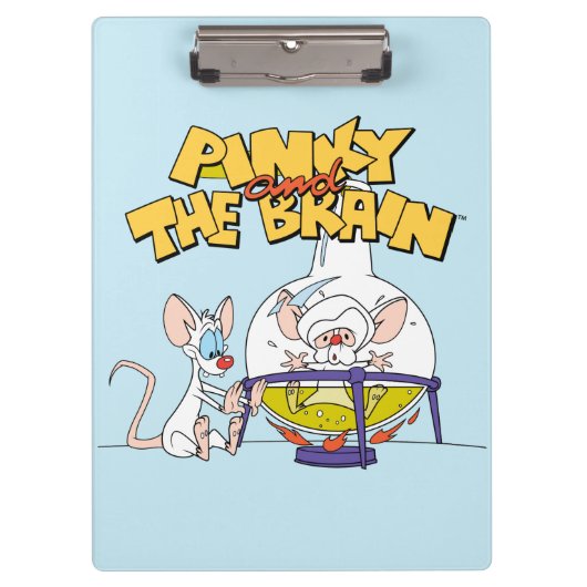 Pinky en Brain | Laboratoriumwetenschap Klembord (Voorkant)