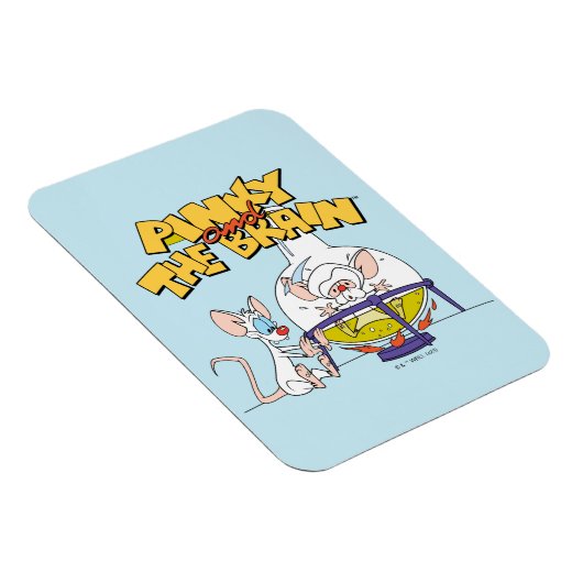 Pinky en Brain | Laboratoriumwetenschap Magneet (Rechterzijde)