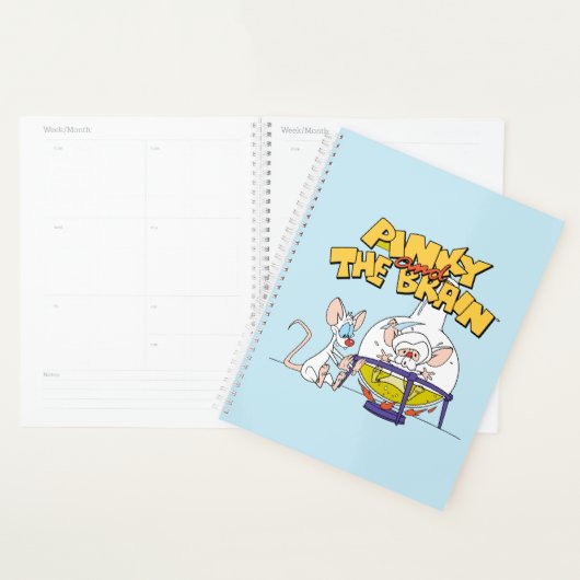 Pinky en Brain | Laboratoriumwetenschap Planner (Display)