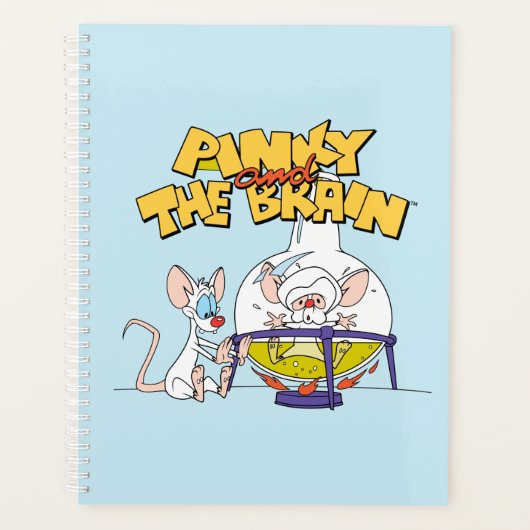Pinky en Brain | Laboratoriumwetenschap Planner (Voorkant)