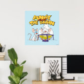 Pinky en Brain | Laboratoriumwetenschap Poster (Thuiskantoor)