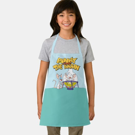 Pinky en Brain | Laboratoriumwetenschap Schort (Insitu)