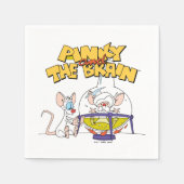 Pinky en Brain | Laboratoriumwetenschap Servet (Voorkant)