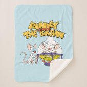 Pinky en Brain | Laboratoriumwetenschap Sherpa Deken (Voorkant)