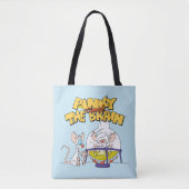 Pinky en Brain | Laboratoriumwetenschap Tote Bag (Voorkant)