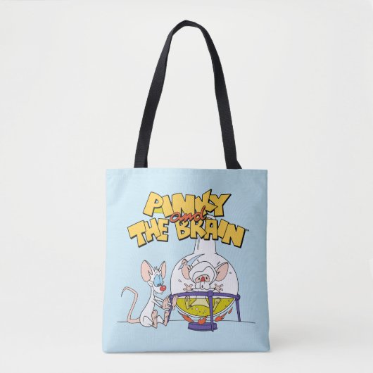 Pinky en Brain | Laboratoriumwetenschap Tote Bag (Voorkant)