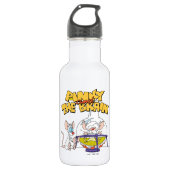 Pinky en Brain | Laboratoriumwetenschap Waterfles (Voorkant)