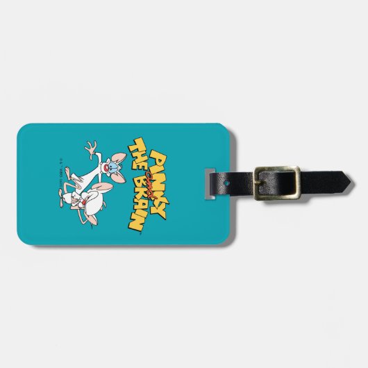 Pinky en Brain | LOGO SHOW Bagagelabel (Voorkant horizontaal)