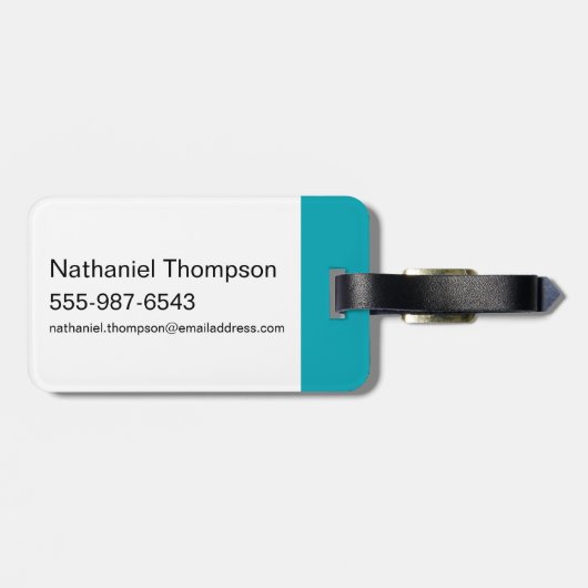 Pinky en Brain | LOGO SHOW Bagagelabel (Achterkant horizontaal)