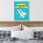 Pinky en Brain | LOGO SHOW Canvas Afdruk (Insitu (Slaapkamer))