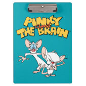 Pinky en Brain | LOGO SHOW Klembord (Voorkant)