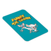 Pinky en Brain | LOGO SHOW Magneet (Rechterzijde)