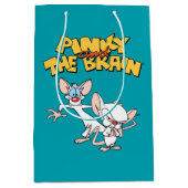 Pinky en Brain | LOGO SHOW Medium Cadeauzakje (Voorkant)