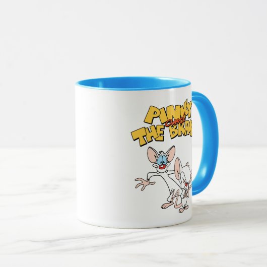 Pinky en Brain | LOGO SHOW Mok (Voorkant rechts)