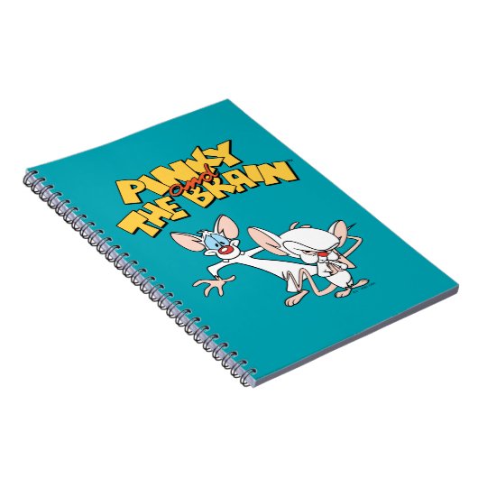 Pinky en Brain | LOGO SHOW Notitieboek (Rechterzijde)
