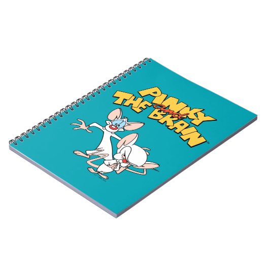 Pinky en Brain | LOGO SHOW Notitieboek (Linkerzijde)