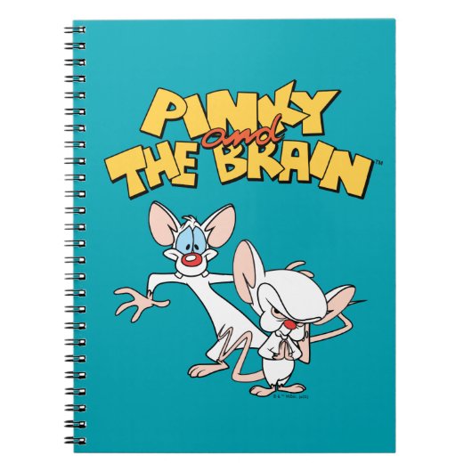 Pinky en Brain | LOGO SHOW Notitieboek (Voorkant)