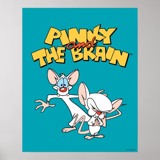 Pinky en Brain | LOGO SHOW Poster (Voorkant)