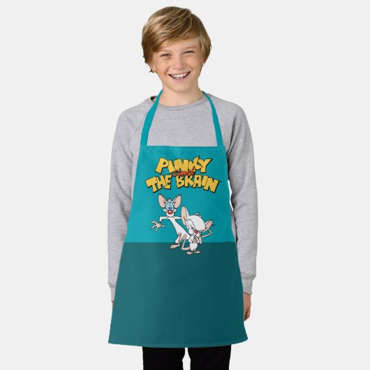 Pinky en Brain | LOGO SHOW Schort (Gedragen)