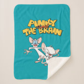 Pinky en Brain | LOGO SHOW Sherpa Deken (Voorkant)