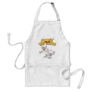 Pinky en Brain   LOGO SHOW Standaard Schort