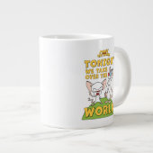 Pinky en Brain | Overname van de wereld Grote Koffiekop (Voorkant rechts)
