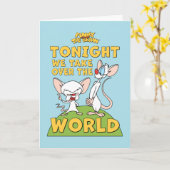 Pinky en Brain | Overname van de wereld Kaart (Gele Bloem)