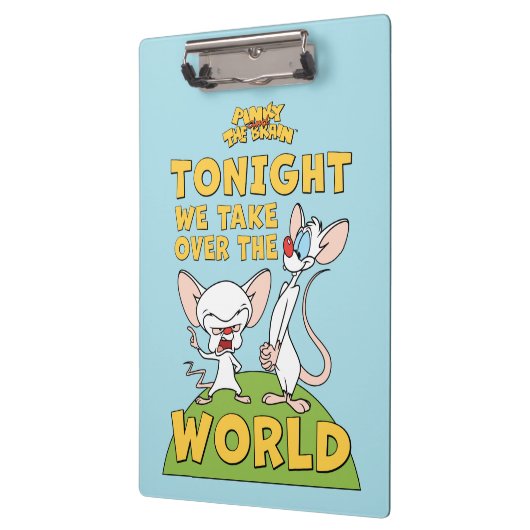 Pinky en Brain | Overname van de wereld Klembord (Links)