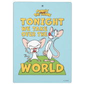 Pinky en Brain | Overname van de wereld Klembord (Achterkant)
