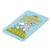 Pinky en Brain | Overname van de wereld Magneet (Linkerzijde)