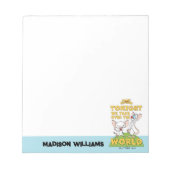 Pinky en Brain | Overname van de wereld Notitieblok (Voorkant)