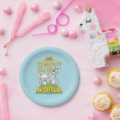 Pinky en Brain | Overname van de wereld Papieren Bordje (Feest)