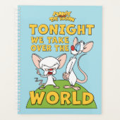 Pinky en Brain | Overname van de wereld Planner (Voorkant)