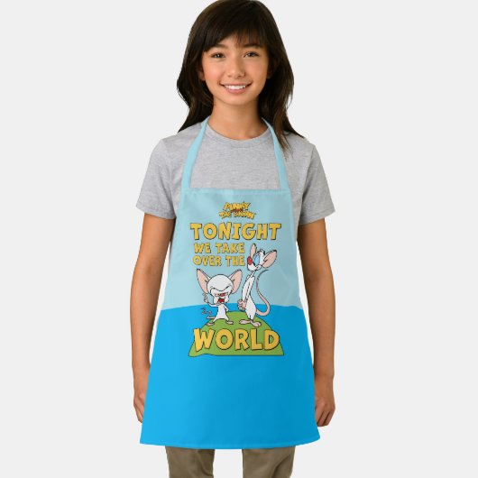 Pinky en Brain | Overname van de wereld Schort (Insitu)