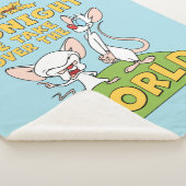 Pinky en Brain | Overname van de wereld Sherpa Deken (3/4)