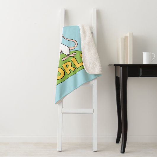 Pinky en Brain | Overname van de wereld Sherpa Deken (In situ)