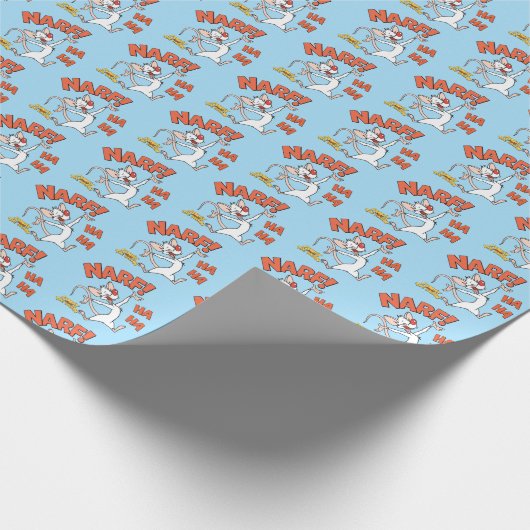 Pinky en Brain | Pinky "Narf" Cadeaupapier (Hoek)