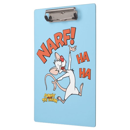 Pinky en Brain | Pinky "Narf" Klembord (Links)