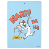 Pinky en Brain | Pinky "Narf" Klembord (Achterkant)