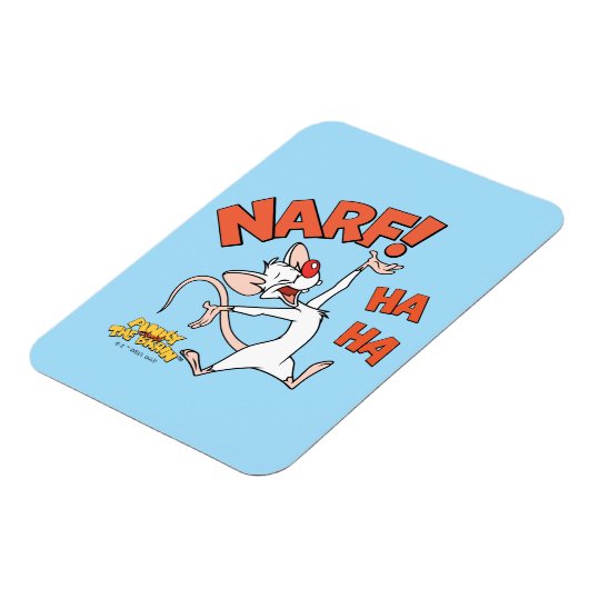 Pinky en Brain | Pinky "Narf" Magneet (Linkerzijde)