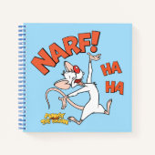 Pinky en Brain | Pinky "Narf" Notitieboek (Voorkant)