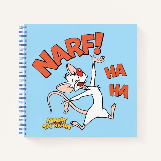 Pinky en Brain | Pinky "Narf" Notitieboek (Voorkant)
