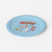 Pinky en Brain | Pinky "Narf" Papieren Bordje (Gekanteld)