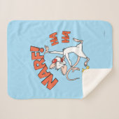 Pinky en Brain | Pinky "Narf" Sherpa Deken (Voorkant (horizontaal))