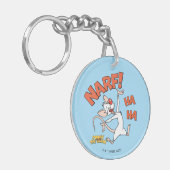 Pinky en Brain | Pinky "Narf" Sleutelhanger (Voorkant Links)