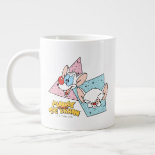 Pinky en Brain   Retro-tekenafbeeldingen Grote Koffiekop